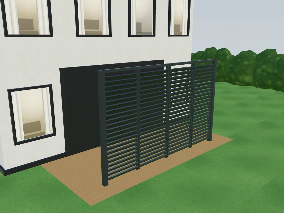 Shutters – Rendering aus dem Konfigurator