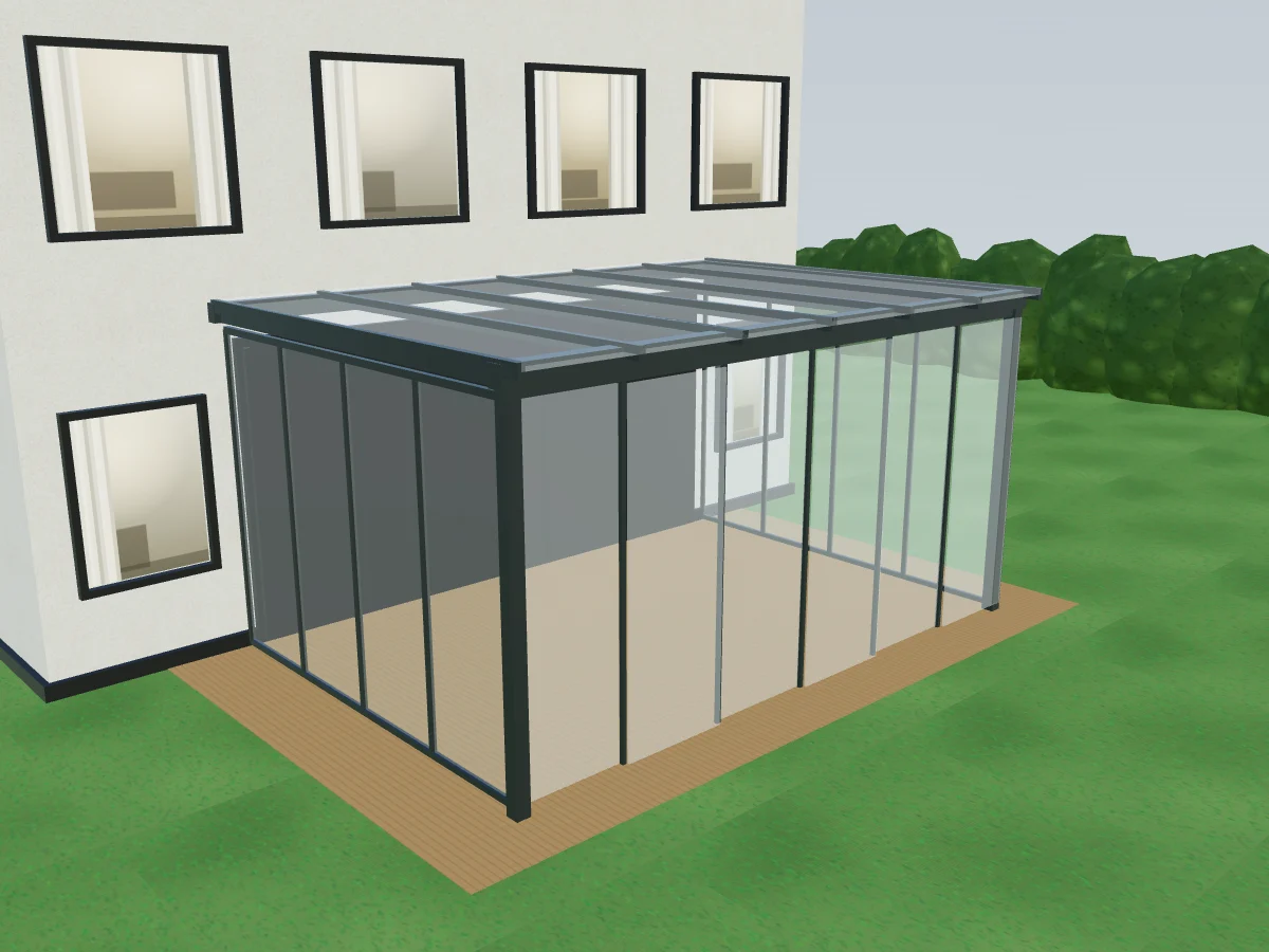 Wintergarten – Rendering aus dem Konfigurator