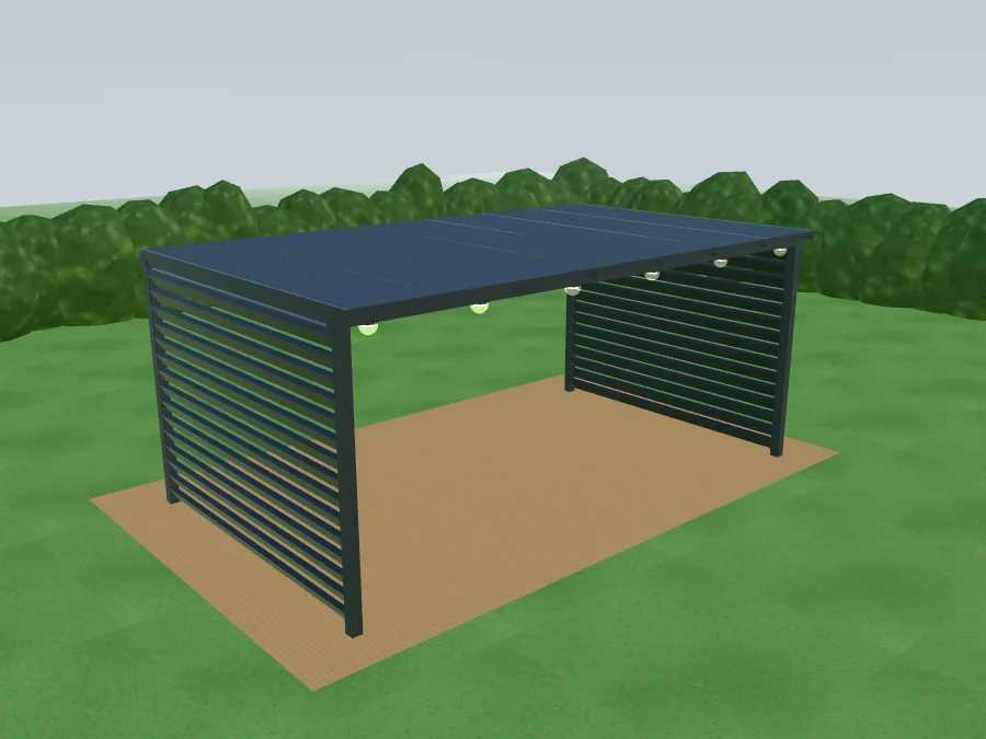 Flat Box, Variante: Freistehend