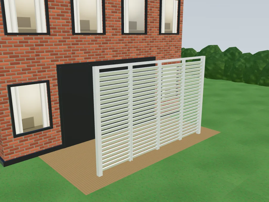 Shutters, Variante: Reinweiß